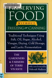 Cover of Preserving Food without Freezing or Canning