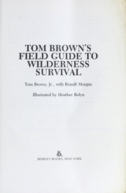 Cover of Tom Brown's Field Guide to Wilderness Survival